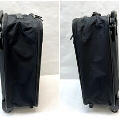 お買い得！2泊3日に最適 EMERSION エマージョン キャリーケース スーツケース 旅行カバン 30×51×17cm ブラック キャスター＆鍵付き Cの画像