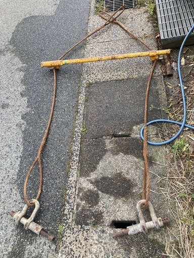 吊り天秤 12mmワイヤー 長さ2m