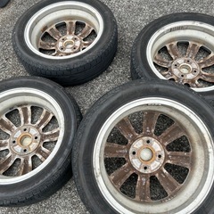 165/55/R15 夏タイヤ+ホイールの画像