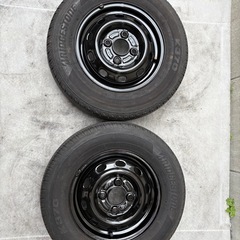 軽バン軽トラ サンバー BRIDGESTONE 145/80R1...