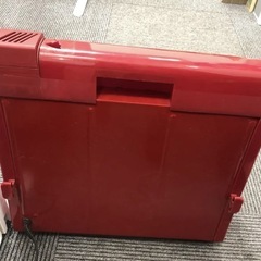 【稼働品】電気ストーブ 松下電器 アンティーク レッド 赤の画像
