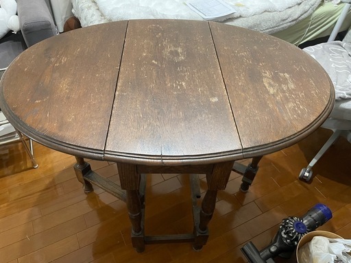 アンティークテーブル(難あり、5/18まで)