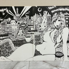 手描きアート原画