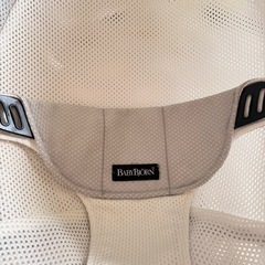 ベビービョルンバウンサーBliss Air グレー白の画像