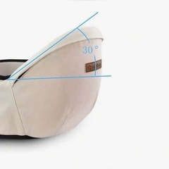 【本日まで値下げ】【新品未使用】おしゃれカラーの軽量ヒップシートの画像