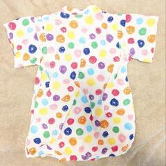 甚平(ドット柄)70サイズの画像