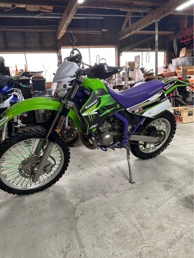 KDX220SR (Apple) 佐久のカワサキの中古あげます・譲ります KDX220SR (Apple) 佐久のカワサキの中古あげます・譲ります