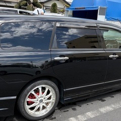 オデッセイドレスアップ車スタッドレス付きの画像