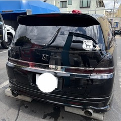 オデッセイドレスアップ車スタッドレス付きの画像