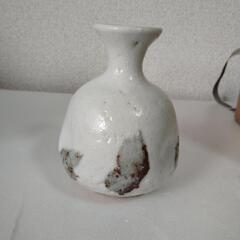 志野徳利と猪口の画像