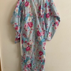 【中古】キッズ　浴衣の画像