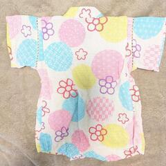 甚平(花柄)70サイズの画像