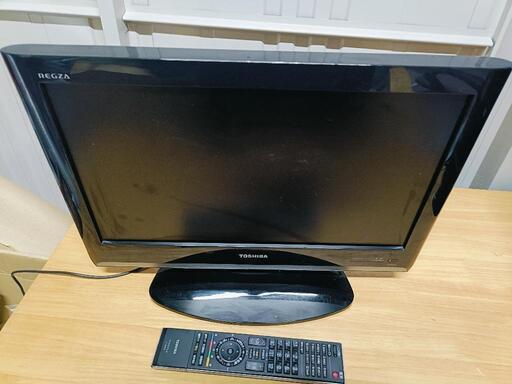 レグザTOSHIBA 19A8000 カラーテレビ19インチ 2009年製 (GO