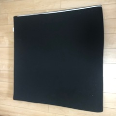 高反発 マットレス シングル 97×197×3cm ブラック 薄型 マット  アンダーマットレス/トッパー/ごろ寝  の画像