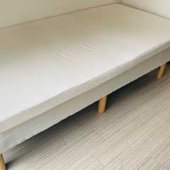【お譲り】【中古】ニトリ シングルベッド