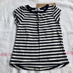 【新品未使用品】90サイズ　Tシャツ4枚セット　女の子服　キッズ　半袖まとめ売りの画像
