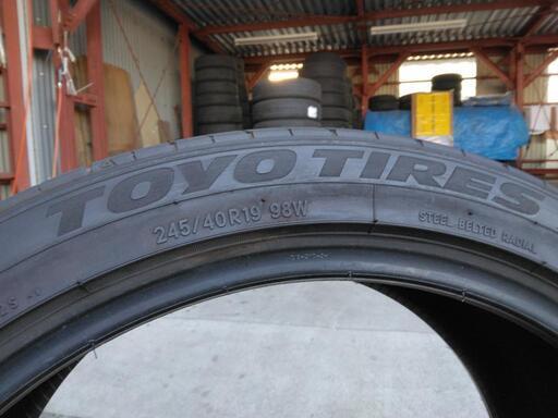 タイヤ代工賃全部込み! 245/40R19 トーヨーPROXES コンフォート2S