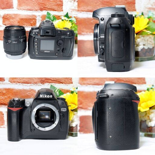 全国送料無料】 Nikon D70✨元箱付き✨レンズセット ズーム 全国送料無料】 Nikon D70✨元箱付き✨レンズセット ズーム