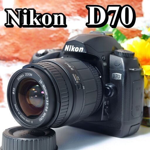 全国送料無料】 Nikon D70✨元箱付き✨レンズセット ズーム 全国送料無料】 Nikon D70✨元箱付き✨レンズセット ズーム