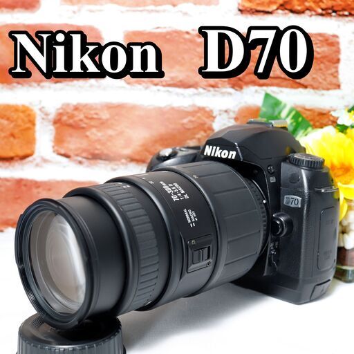全国送料無料】 Nikon D70✨元箱付き✨超望遠 レンズセット 全国送料無料】 Nikon D70✨元箱付き✨超望遠 レンズセット