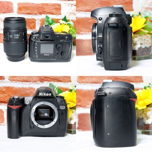 全国送料無料】 Nikon D70✨元箱付き✨超望遠 レンズセット 全国送料無料】 Nikon D70✨元箱付き✨超望遠 レンズセット