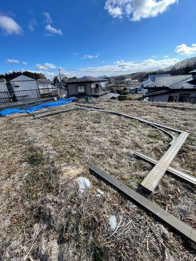 再値下げ カーポート　横2台　解体済み
