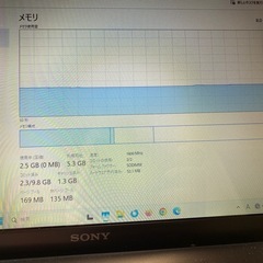 Windows11Pro 高速SSD ノートパソコン バッテリー新品の画像