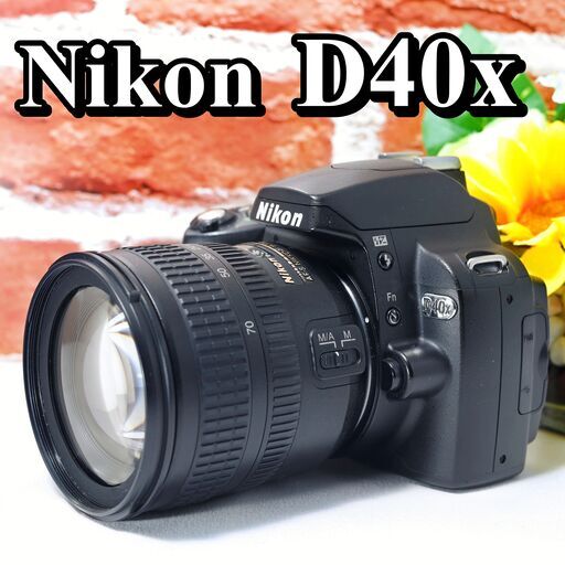 Nikon D40X ダブルズームキット 【ジャンク品】 カメラ