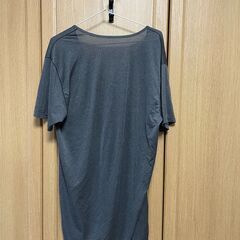 ユニクロ UNIQLO エアリズム Vネック メンズ Mサイズ ブラック 黒の画像
