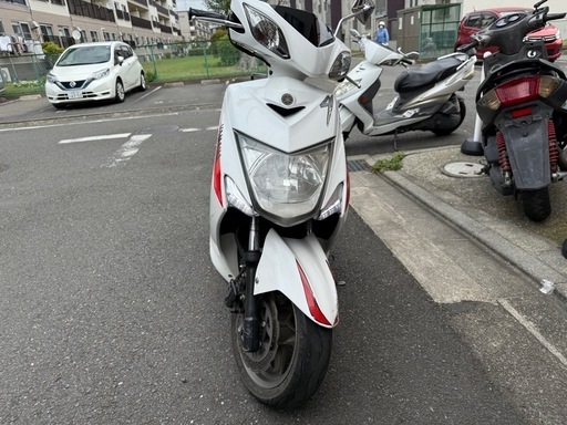 シグナスx 3型 セル一始動 125cc 機関良好