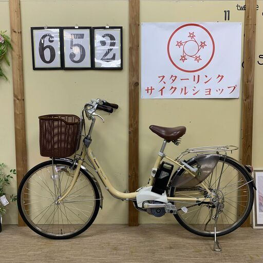 兵庫県尼崎市発送不可　パナソニックビビDX 24インチ　後タイヤ新品　中古 Panasonic（パナソニック） 2025年モデル 電動自転車 ViVi ビビ DX 24
