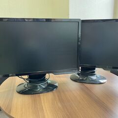 【お譲りします】BenQ モニター2台（Windows7）※1台...