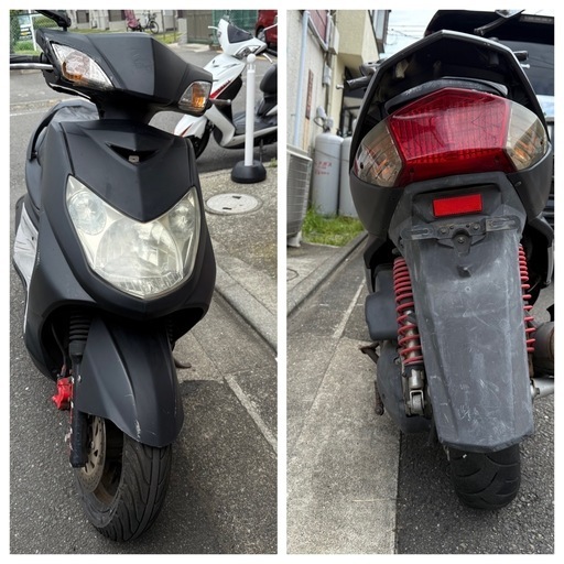 シグナスx 2型 現状販売 125cc セル1始動 (サニーロック) 番田のヤマハ 