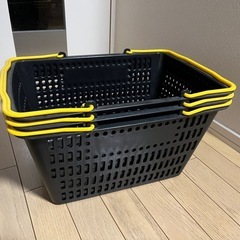 洗濯かご　3つの画像