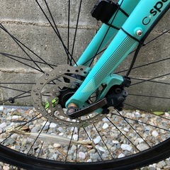 bianchi ビアンキ　C sport2 ディスク　チェレステカラーの画像
