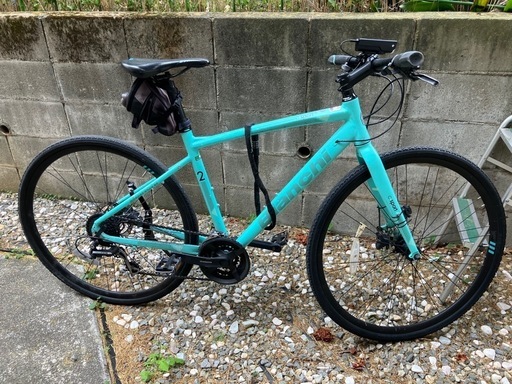 bianchi ビアンキ　C sport2 ディスク　チェレステカラー