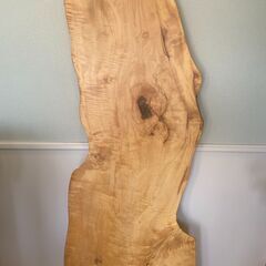 一枚板　DIY用木材　テーブル天板　栃素材の画像