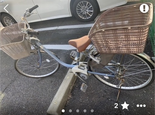 【お話し中】Panasonic電動アシスト自転車 Lithiumvivi NX 動作未確認