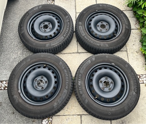 カングー2 15インチスチールホイール 195/65 R15スタッドレスタイヤ付