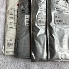 【新品】ユニクロ ヒートテック UネックT長袖 タイツ 80〜90 まとめ売り　の画像