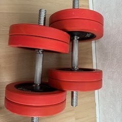 ダンベル　可変　バーベル付きの画像