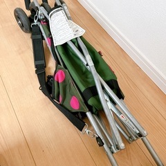 ドッド柄　軽量　B型ベビーカー　バギーの画像