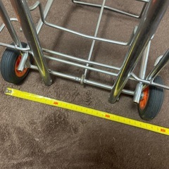 折り込み　キャリーカートの画像