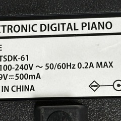 TORTE 電子ピアノ TSDK-61の画像