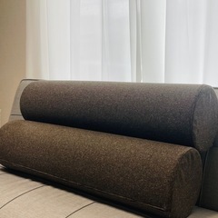 ビッグ　クッション　ブラウン　BIG　２個セット　の画像