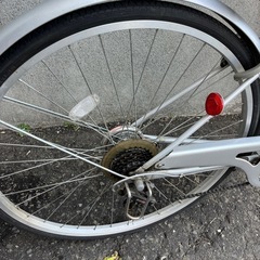 シティサイクル MYPALLAS 自転車 27インチ カゴ付き 6段切替 ママチャリの画像
