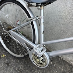 シティサイクル MYPALLAS 自転車 27インチ カゴ付き 6段切替 ママチャリの画像
