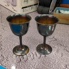 0428-136 銀杯　2つ