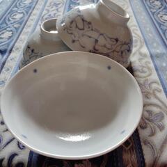 有田焼　飯茶碗おいしくな～れ3点