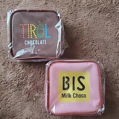 チロルチョコ　コスメポーチ　２点セット